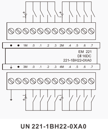 亿维PLC EM221 16点输入 24VDC接线图.png